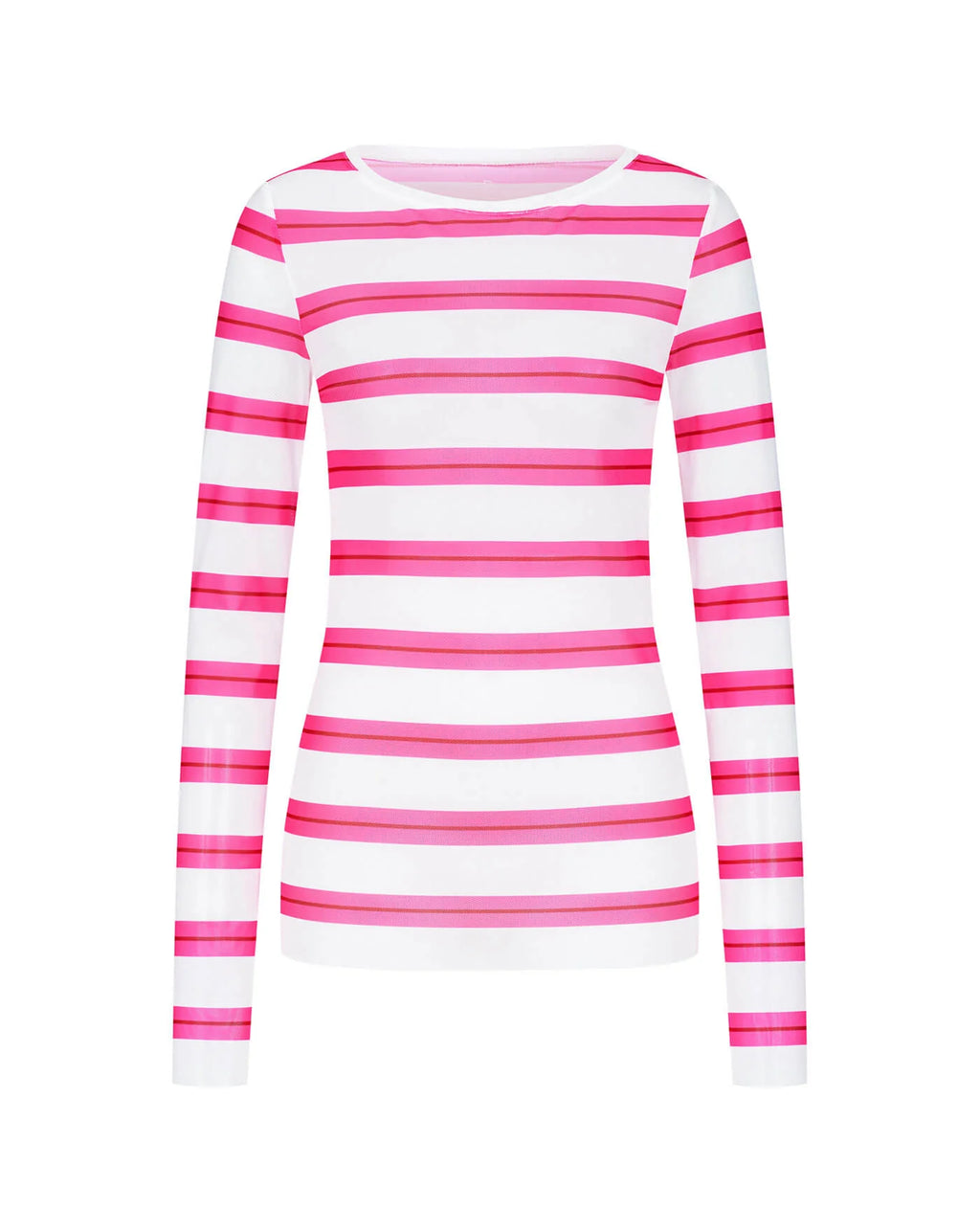 Mesh-Longsleeve PAOL – PINK -ROT