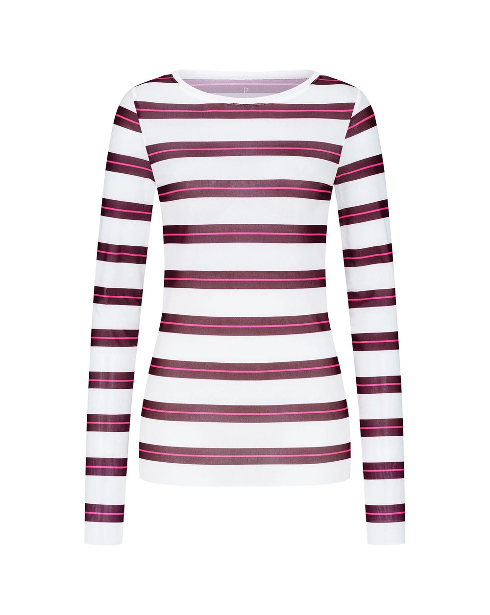 Mesh-Longsleeve PAOL – BORDEAUX-PINK # NEW COLLECTION ♡