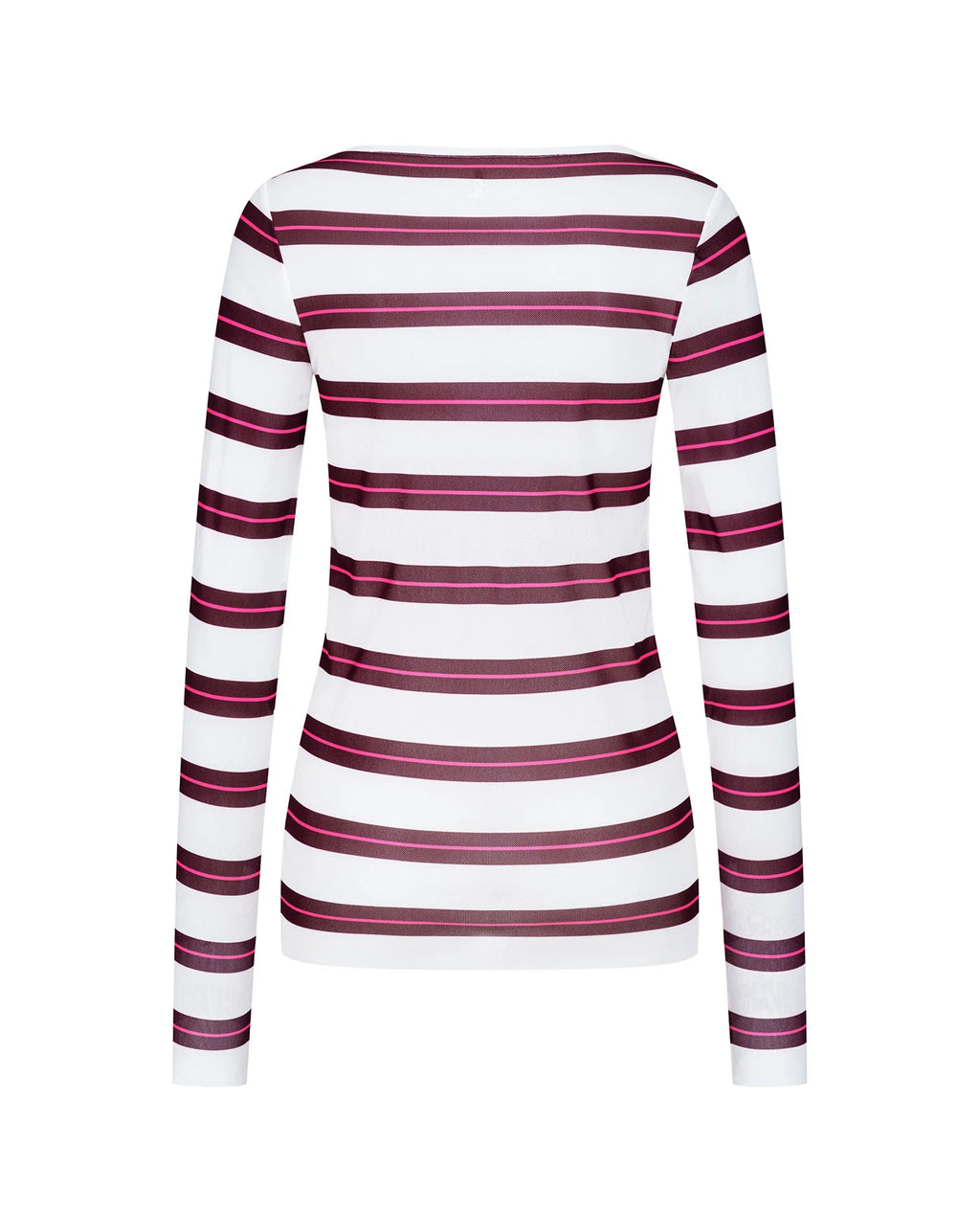 Mesh-Longsleeve PAOLA – BORDEAUX-PINK