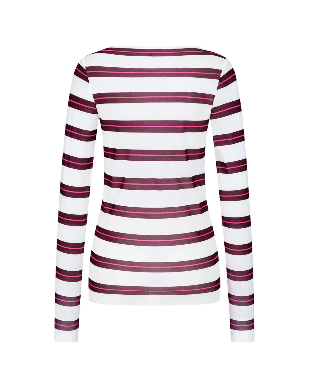 Mesh-Longsleeve PAOL – BORDEAUX-PINK # NEW COLLECTION ♡