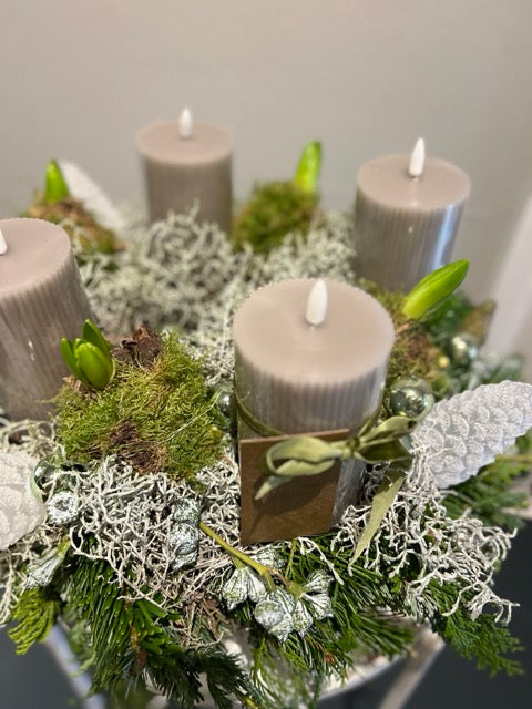 GREENERY ADVENTSKRANZ - DIY WORKSHOP