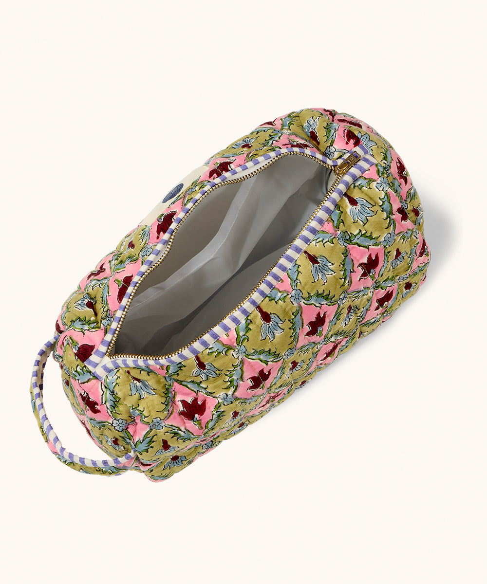 Lucie – Make-up-Tasche Groß aus Baumwolle