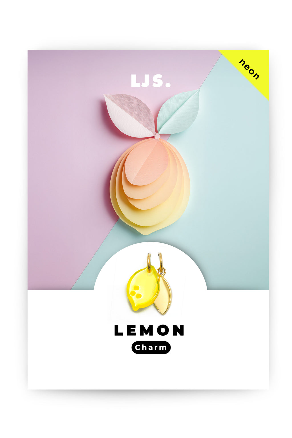 CHARM - LEMON - Gold NEON