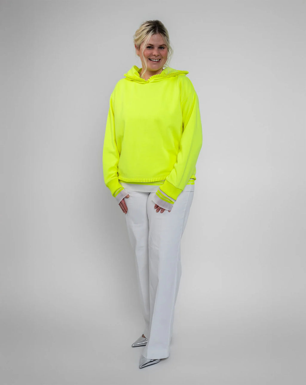 Hoodie PAULOTTA – Vibrant Yellow