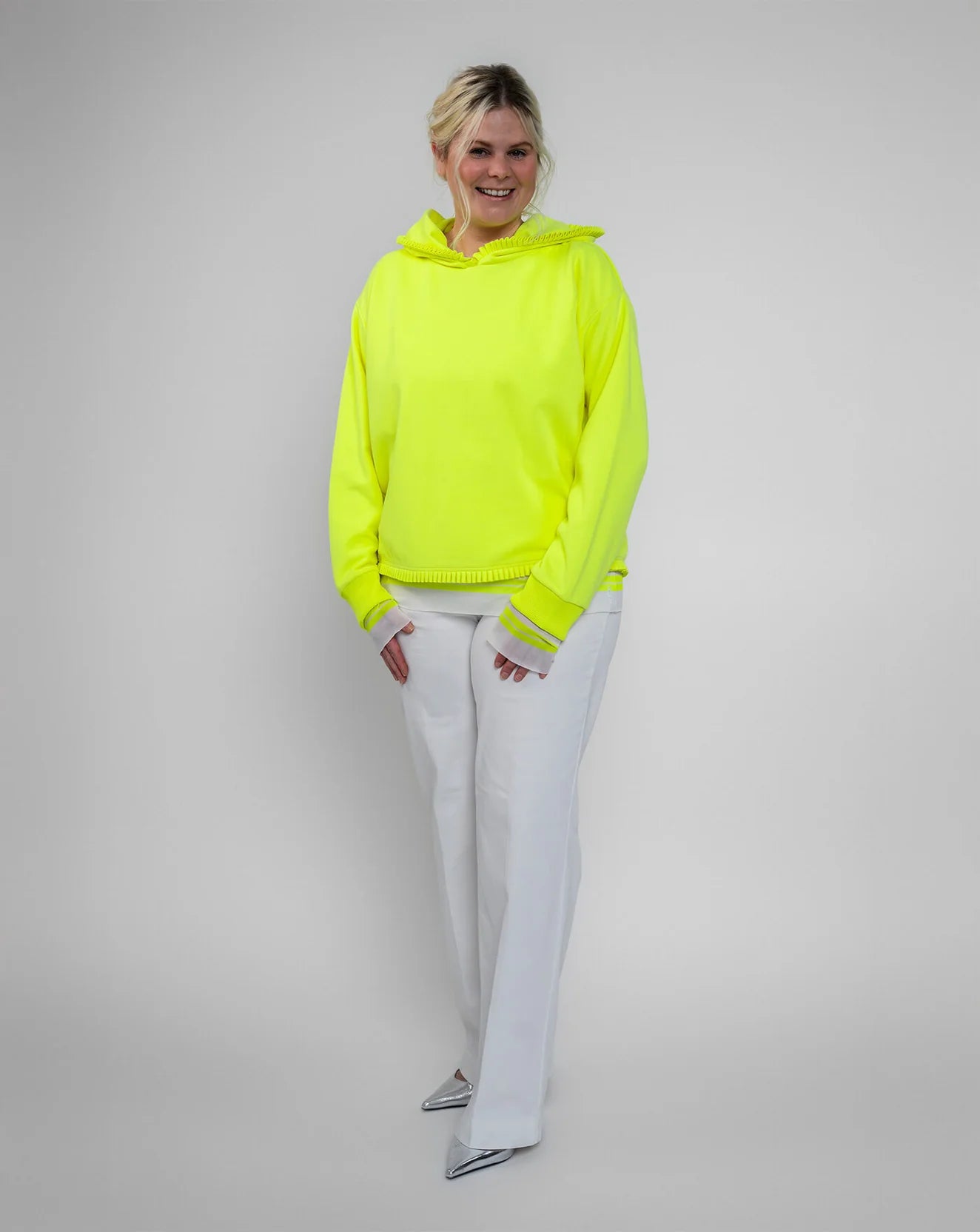 Hoodie PAULOTTA – Vibrant Yellow