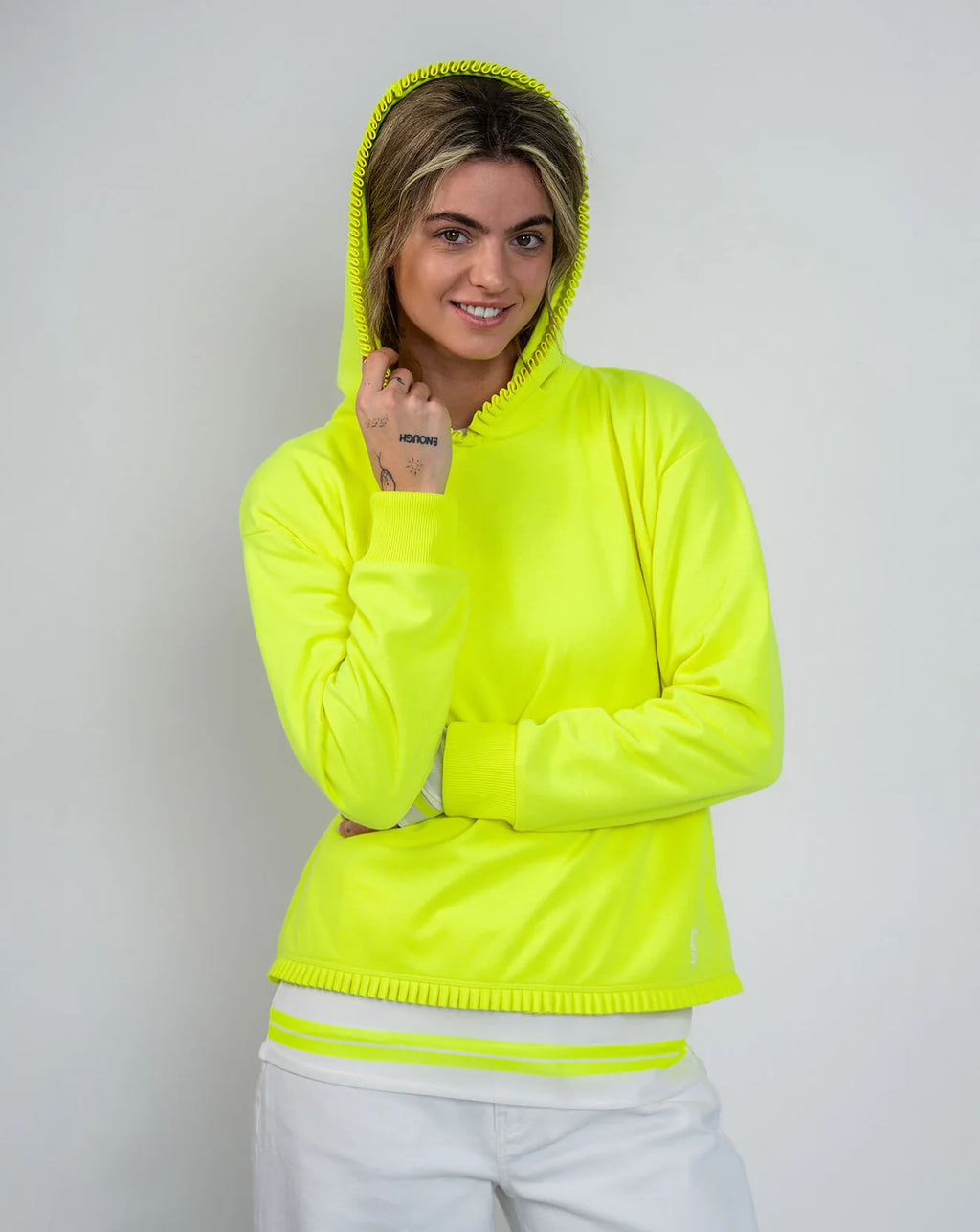 Hoodie PAULOTTA – Vibrant Yellow