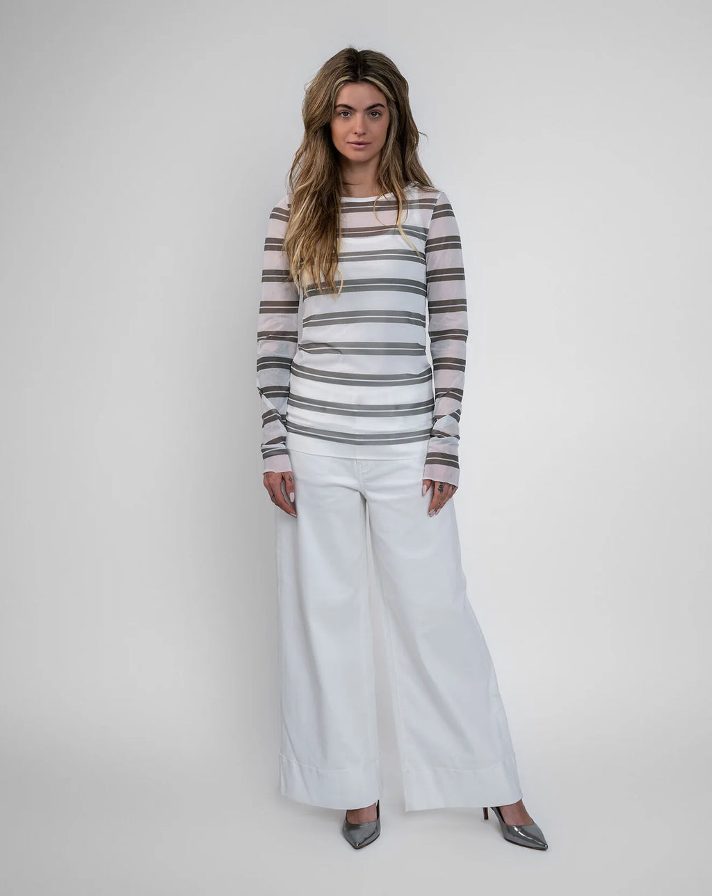 Mesh-Longsleeve PAOLA – GREY