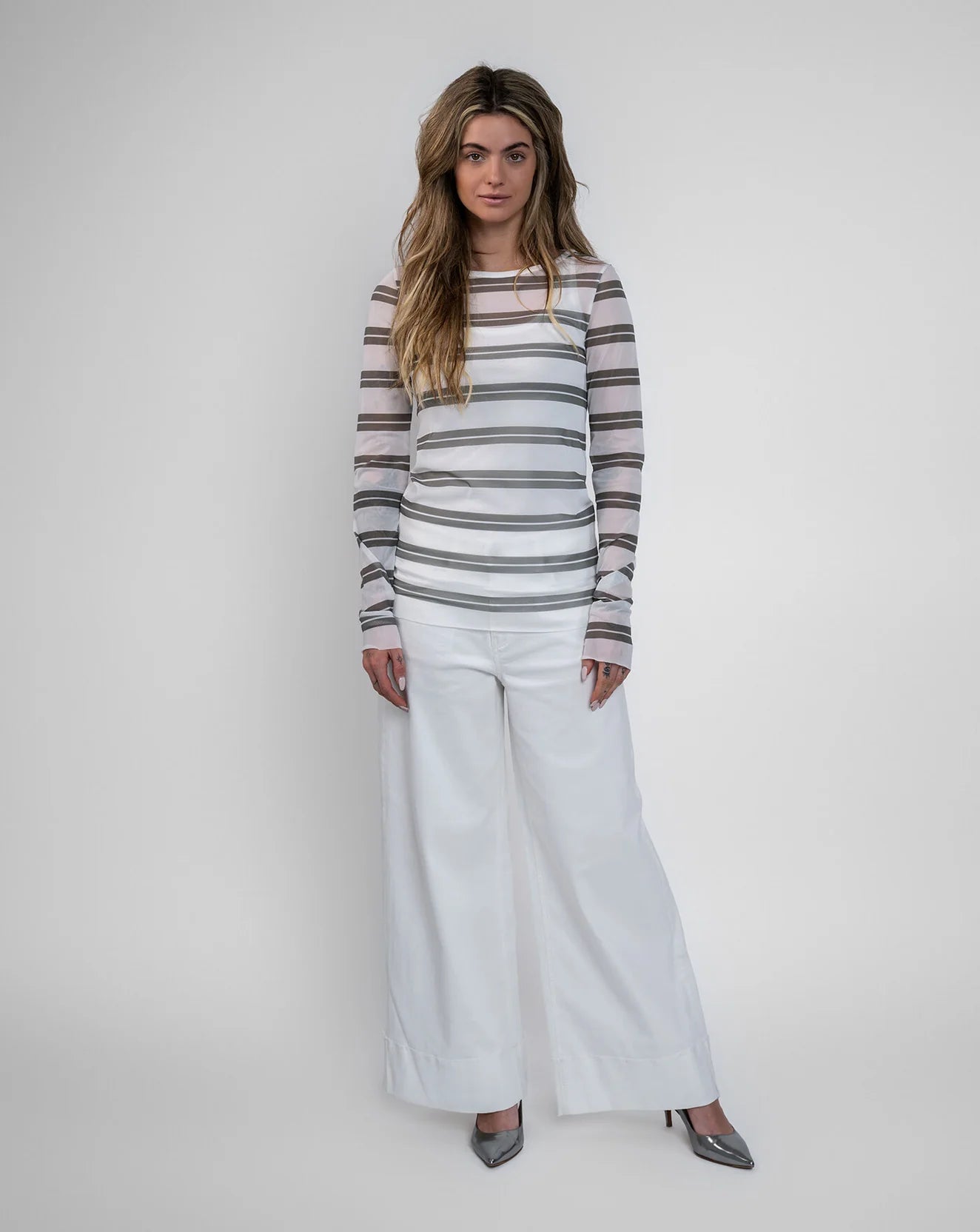 Mesh-Longsleeve PAOLA – GREY
