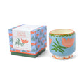 „Cactus Flower“ Duftkerze in handbemalter Keramik