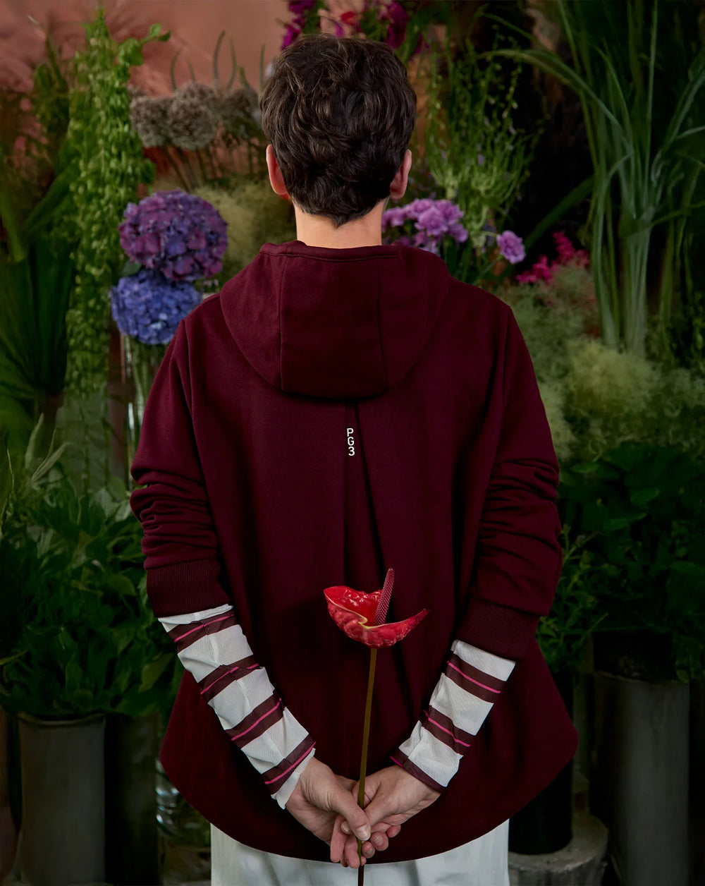 Hoodie PAULINO – BORDEAUX # NEW COLLECTION ♡