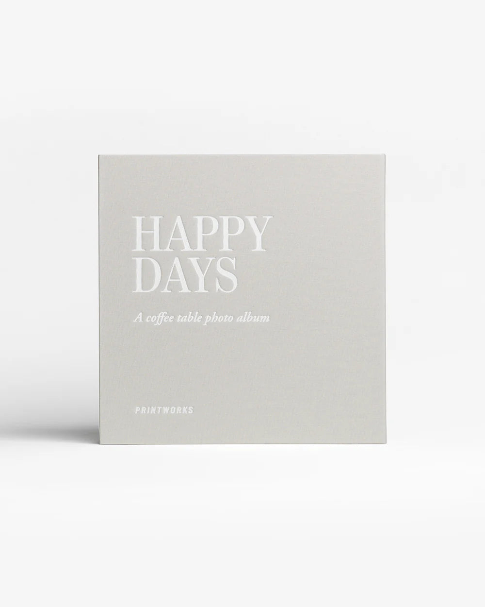 HAPPY DAYS - Dein Fotoalbum, deine Geschichte in einem wundervollen Bildband