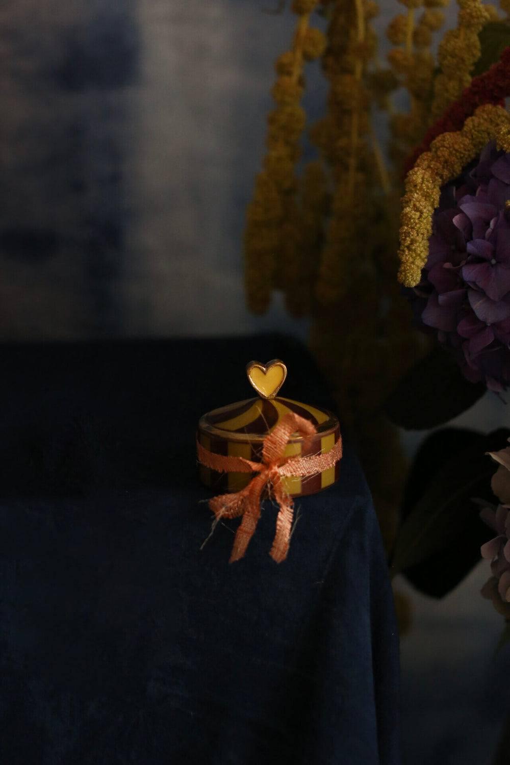 Boîte à bijoux “Pyar Cœur” – Schmuckdose Mittel (6 × 7 × 7 cm)