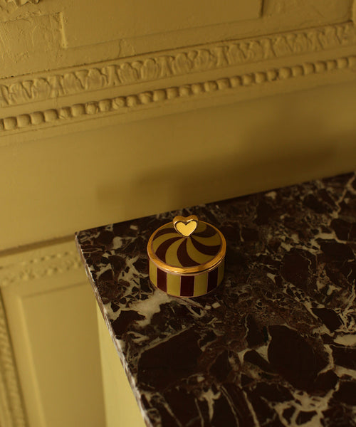 Boîte à bijoux “Pyar Cœur” – Schmuckdose Mittel (6 × 7 × 7 cm)