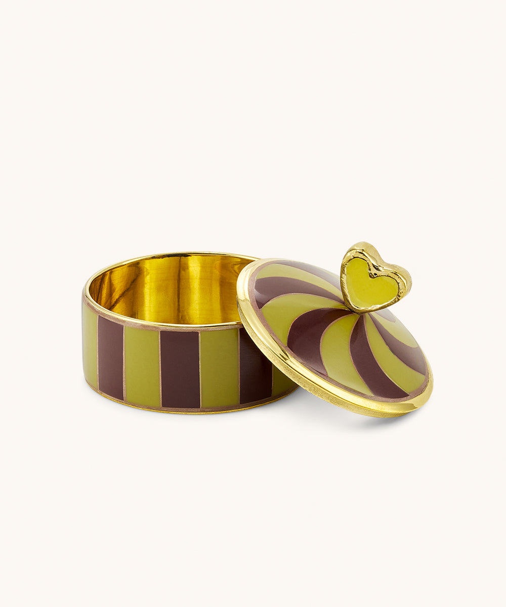 Boîte à bijoux “Pyar Cœur” – Schmuckdose Mittel (6 × 7 × 7 cm)