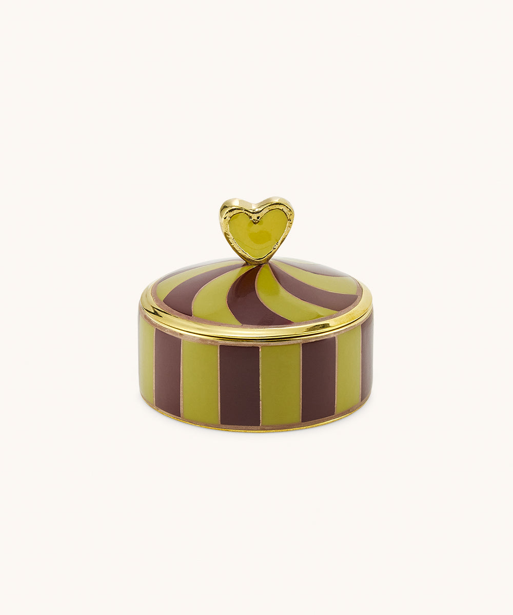 Boîte à bijoux “Pyar Cœur” – Schmuckdose Mittel (6 × 7 × 7 cm)