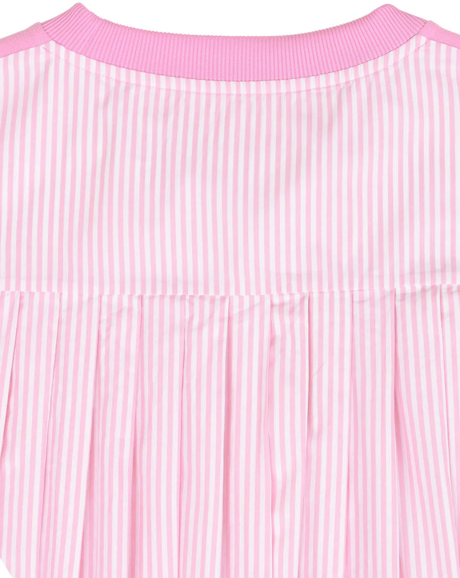PG3 Sweater Perpetua – moderner Sweater mit Materialmix ROSÈ