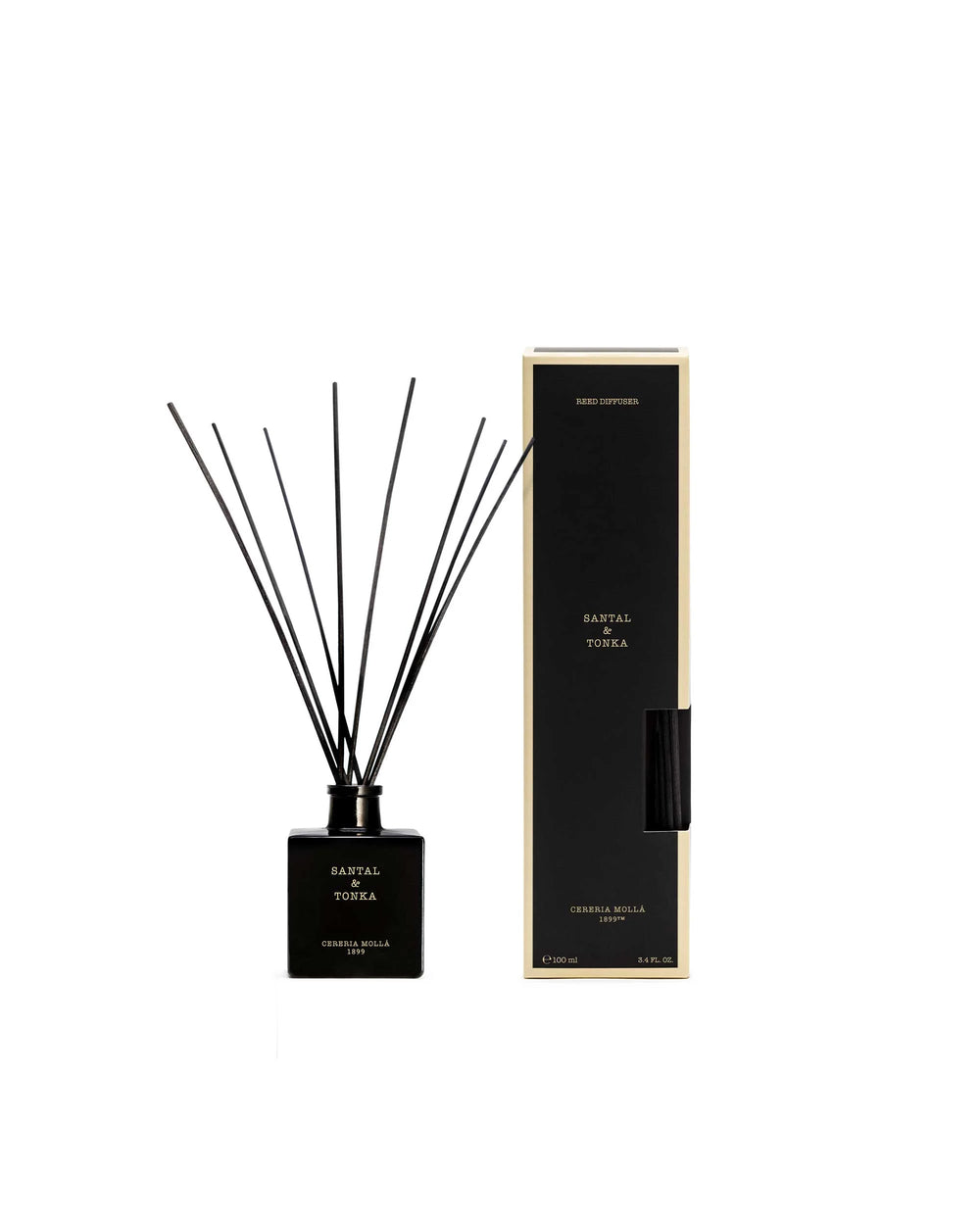 PREMIUM Diffuser 100 ml - SANTAL & TONKA - made in Spain