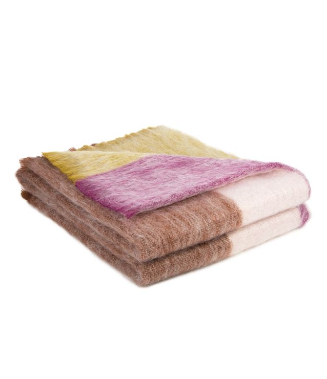 Brun de Vian-Tiran – Mohair-Plaid Paysages Colline, Herstelleransicht 4