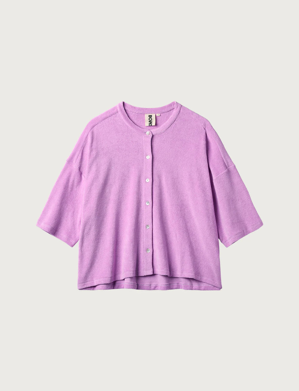 Frotté OVERSIZED SHIRT ♡ Fuchsia