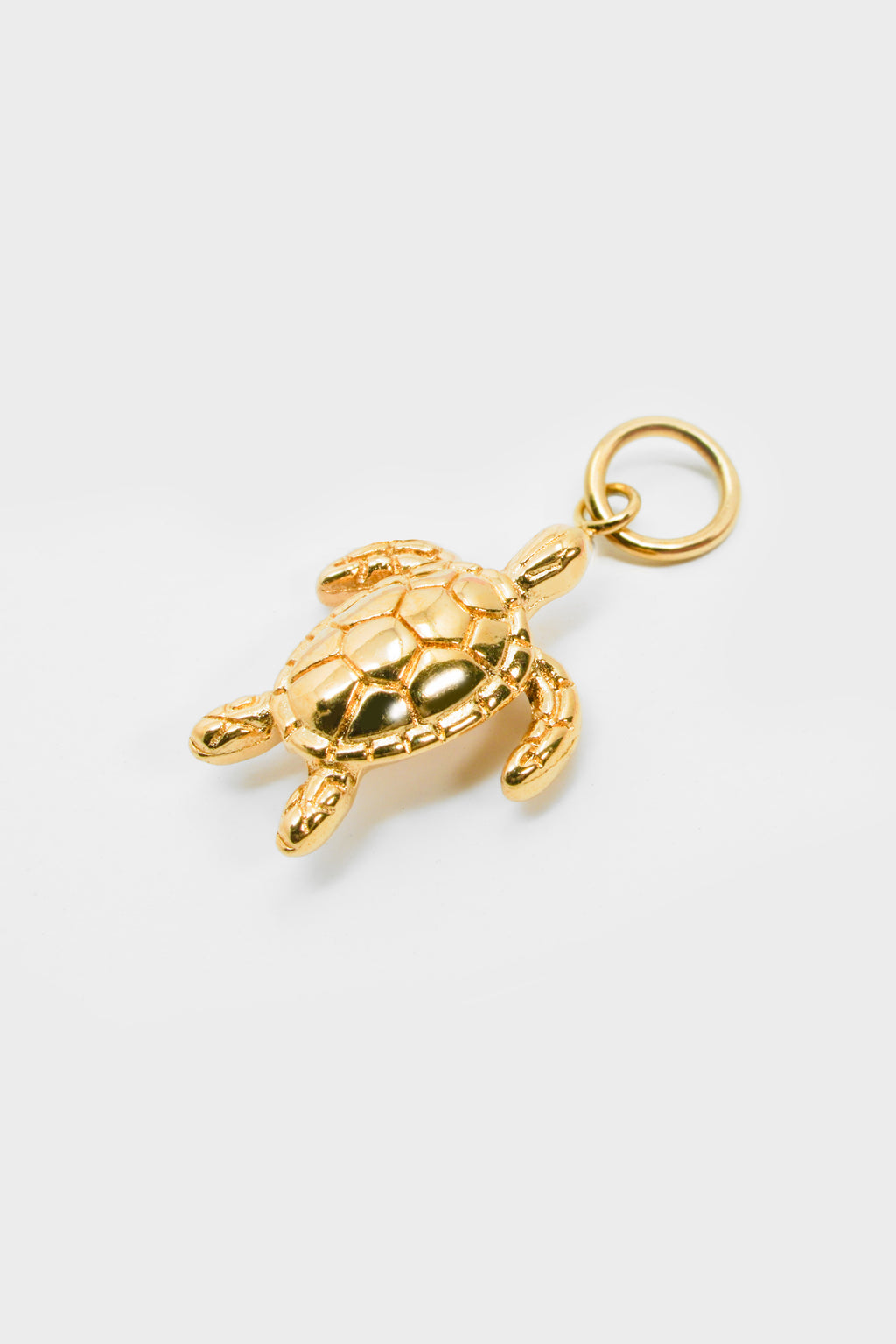 Goldener Schildkröten-Charm TURTLE