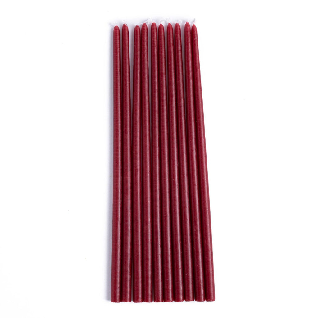 Set aus handgefertigten Kerzen & GEMMES Kerzenhaltern aus Messing - PERFECT GIFT