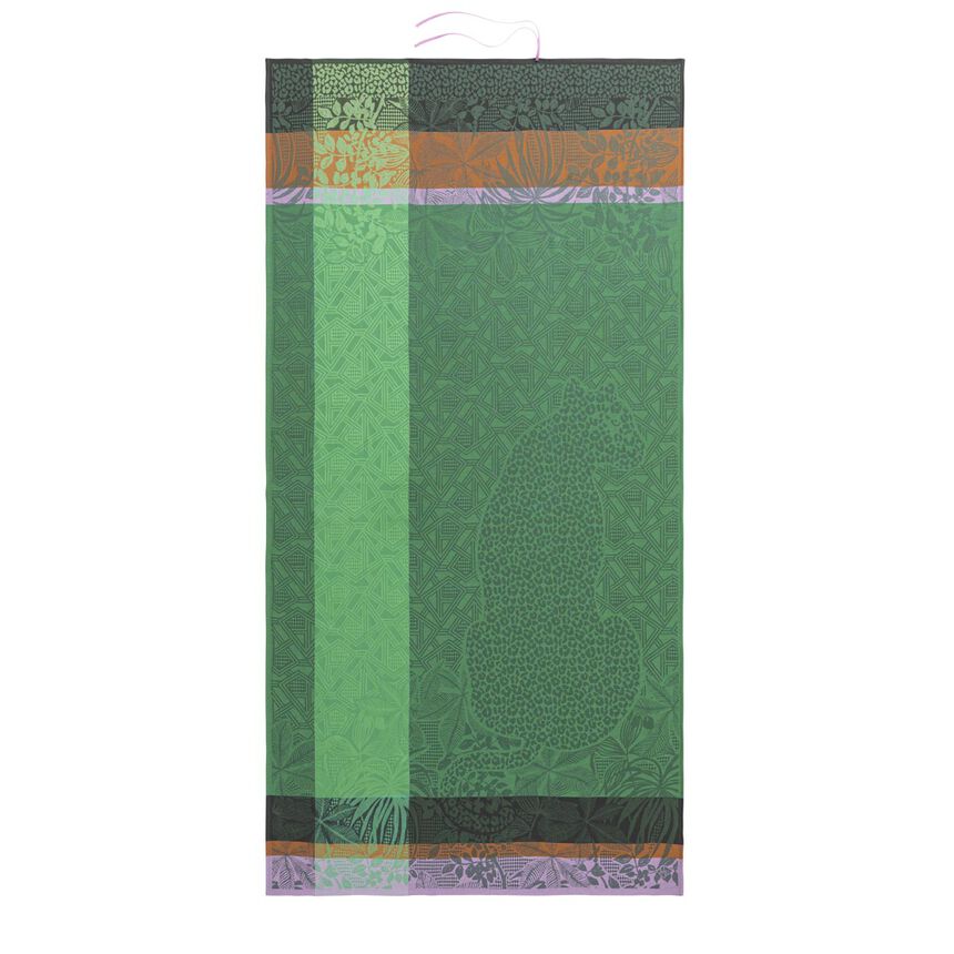 Jacquard Français Strandtuch "Hidden LEO" Baumwolle