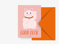Postkarte / Lucky Cat