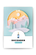Goldener Geburtsstein-Charm für Dezember