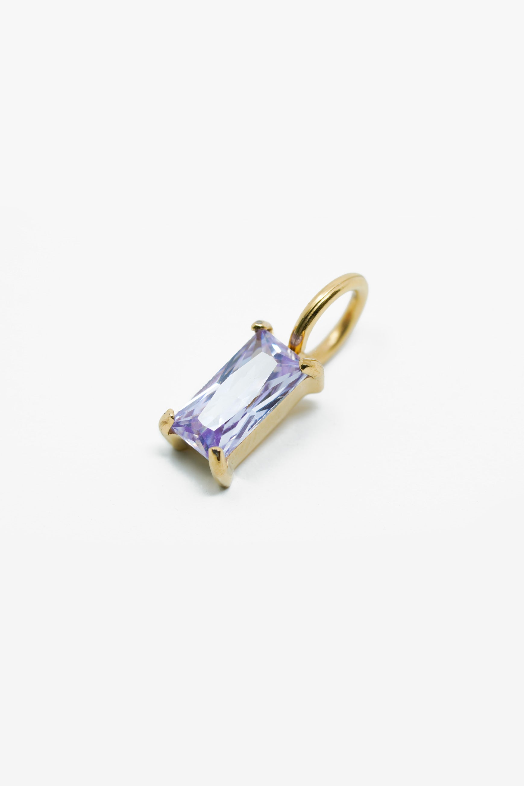 Goldener Geburtsstein-Charm für Juni