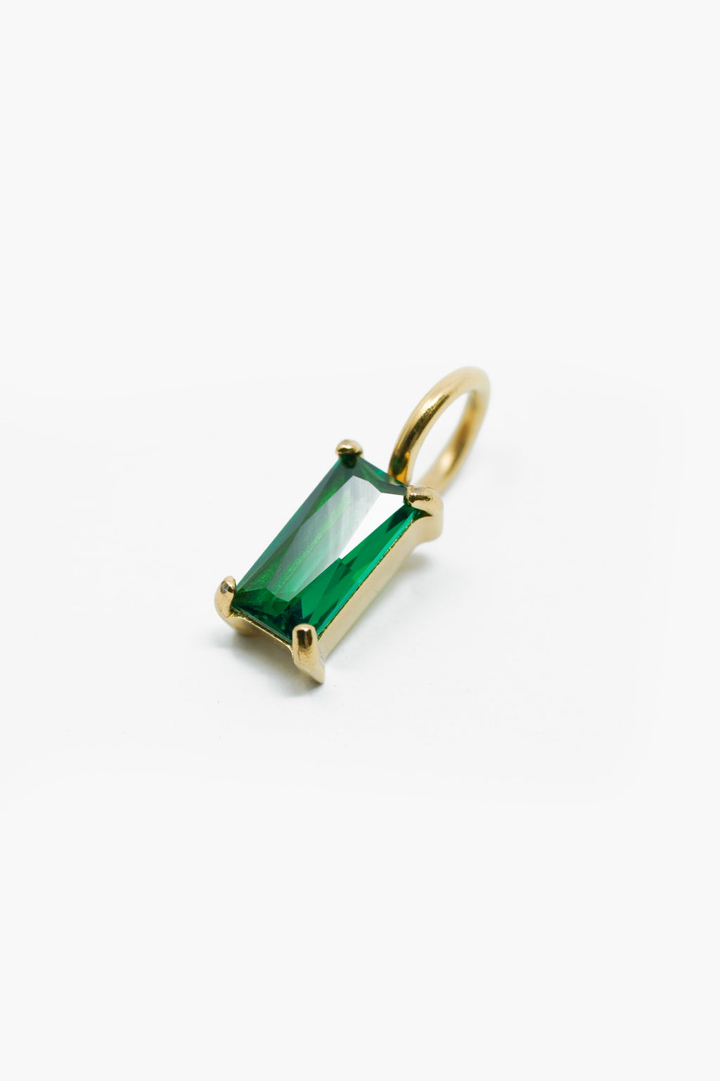 Goldener Geburtsstein-Charm für Mai