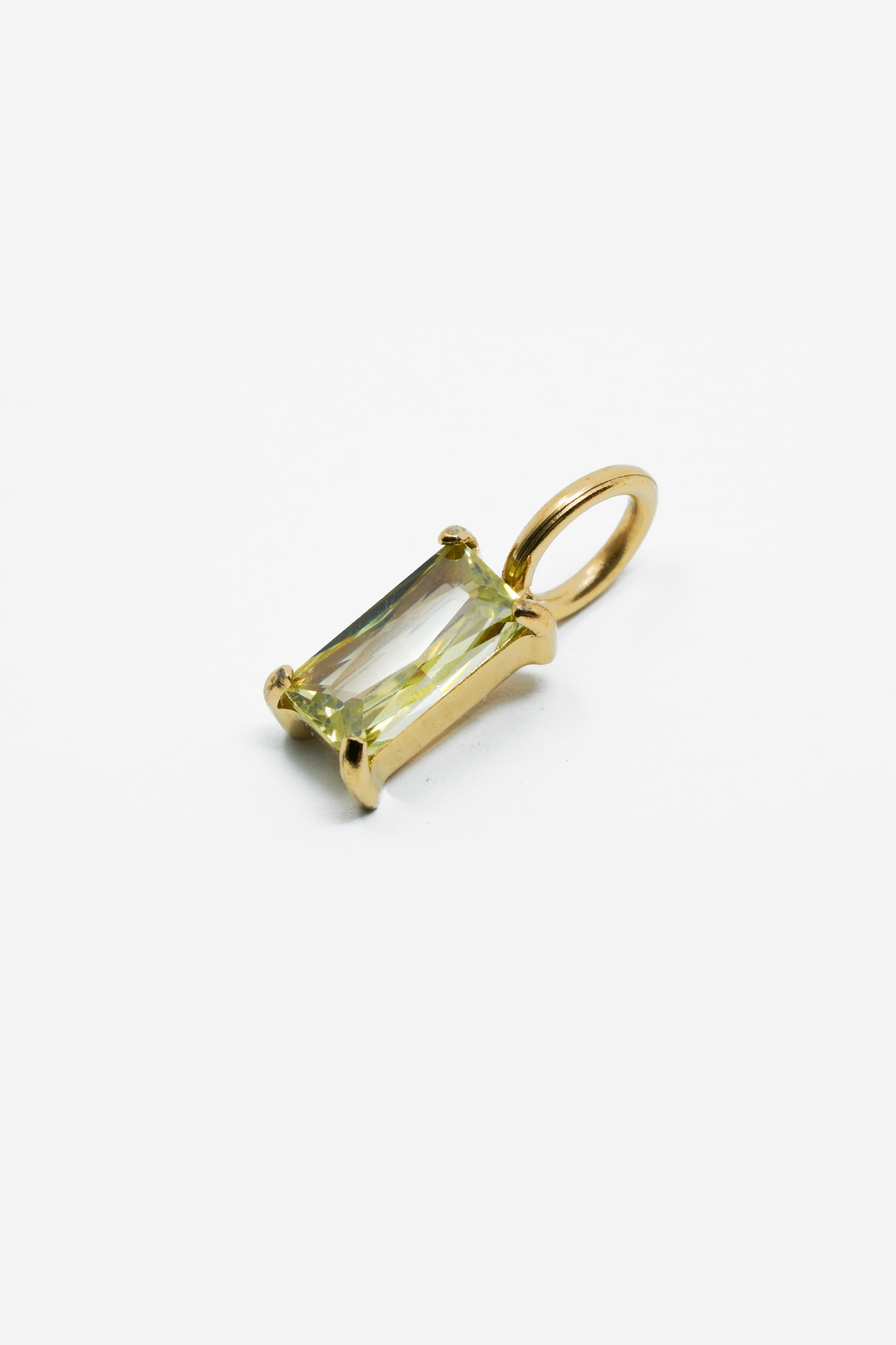 Goldener Geburtsstein-Charm für November