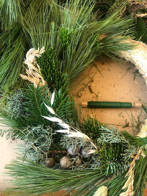 GREENERY ADVENTSKRANZ - DIY WORKSHOP
