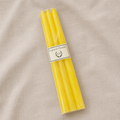 La Ciergerie des Prémontrés - Stabkerzen 30 cm · 6er Set – Vibrant Yellow