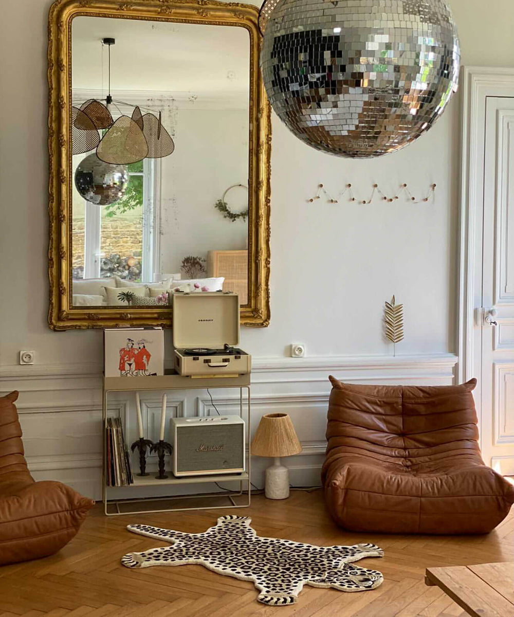 LEOPARDEN TEPPICH  Size L