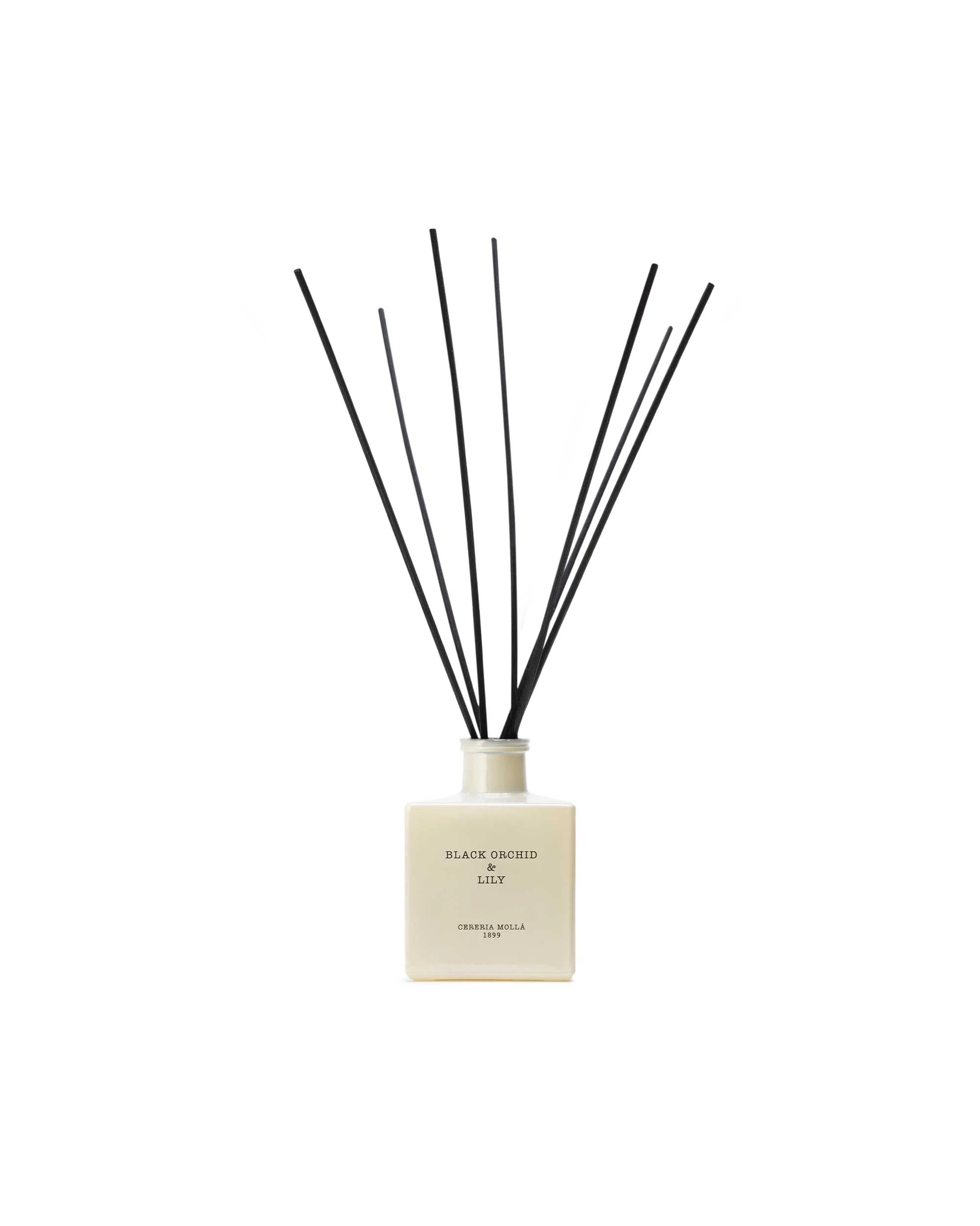 PREMIUM Diffuser 250 ml - BLACK ORCHID & LILY - made in Spain