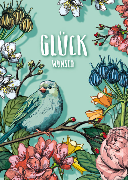 Postkarte - illi - PLINKA von nobis design