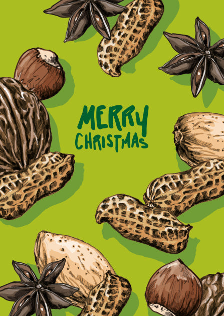 Weihnachtskarte NUNTO Merry Christmas von illi – nobis design