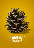 Weihnachtskarte PINOLO Merry Christmas von illi – nobis design