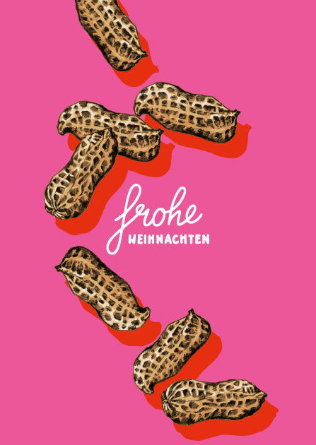 Weihnachtskarte PEANUT von illi – nobis design
