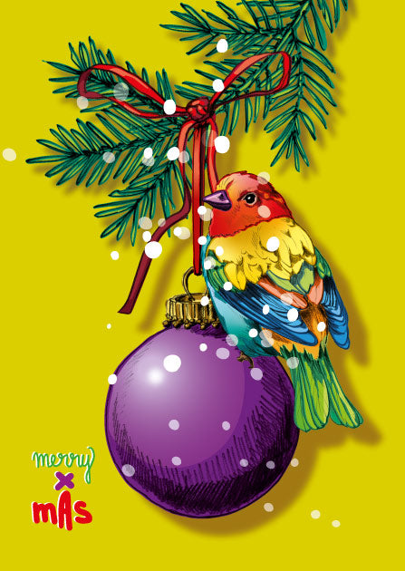 Weihnachtskarte PITAP von illi – nobis design