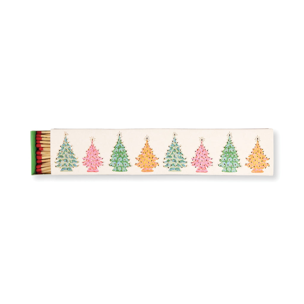 Paddywax Christmas Trees · länglich – Schachtel mit 45 Streichhölzern
