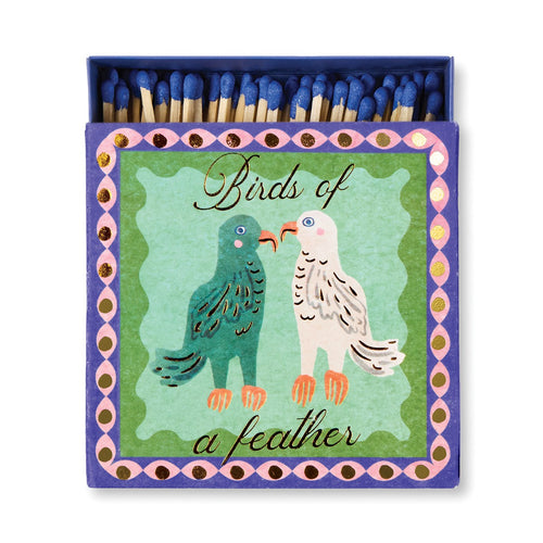 Paddywax Birds of a Feather – Schachtel mit 125 Streichhölzern