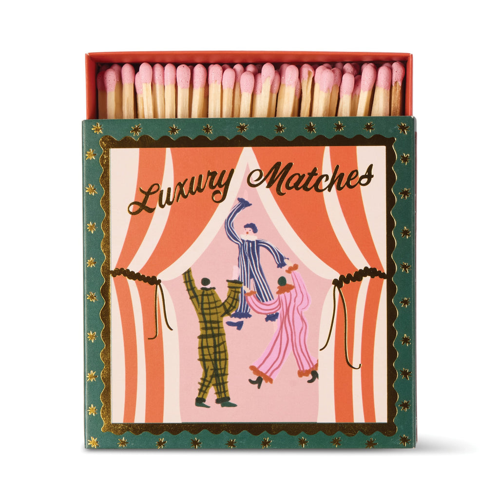 Paddywax Dancing Jesters – Schachtel mit 125 Streichhölzern
