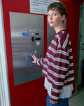 PG3 Sweater Giovanna in Bordeaux – Vorderansicht
