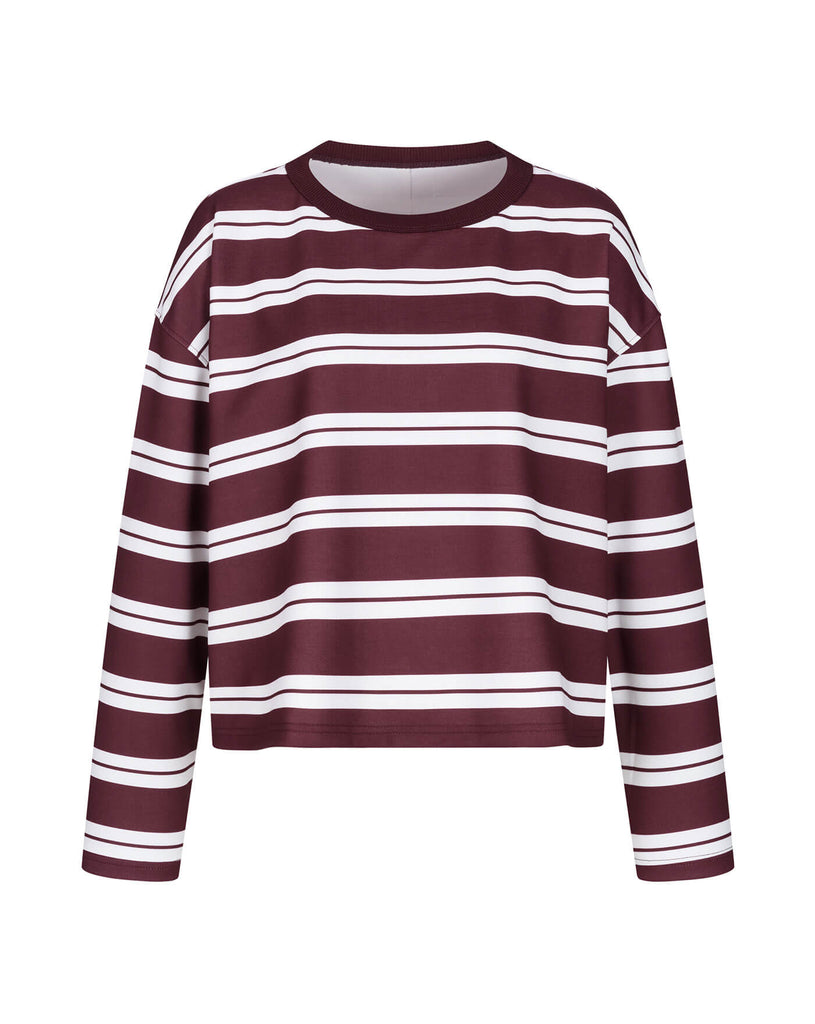 PG3 Sweater Giovanna Bordeaux – Rückansicht