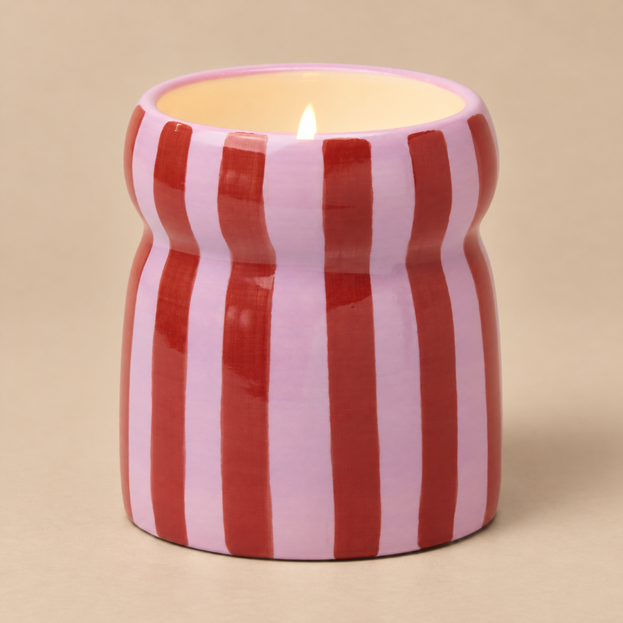 Duftkerze Cabana · Pink Peppermint · Rot & Rosa