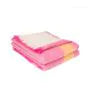 MOHAIR Decke PINK - ein Traum - made in France