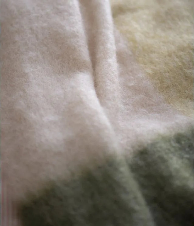 Mohair-Plaid Essential Sous-bois – Detailansicht 1