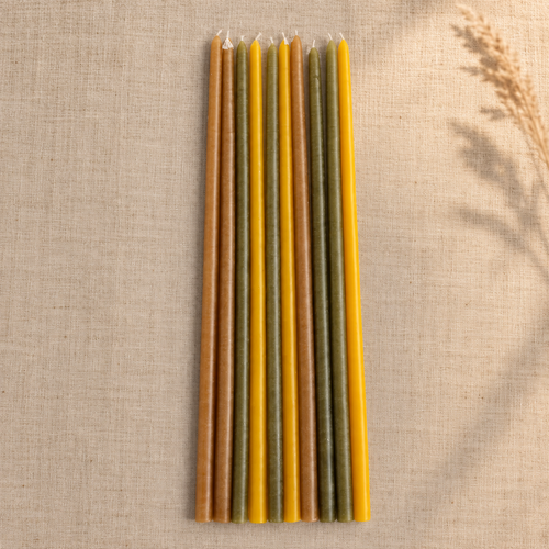 Feine Kerzen Gismonda – ruhiges Herbst-Stimmungsbild