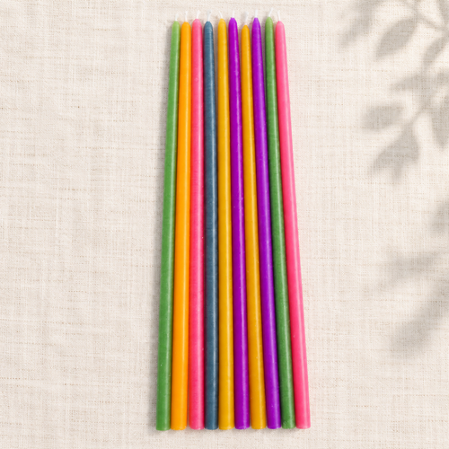 Feine Kerzen Holi – ruhiges Sommer-Stimmungsbild